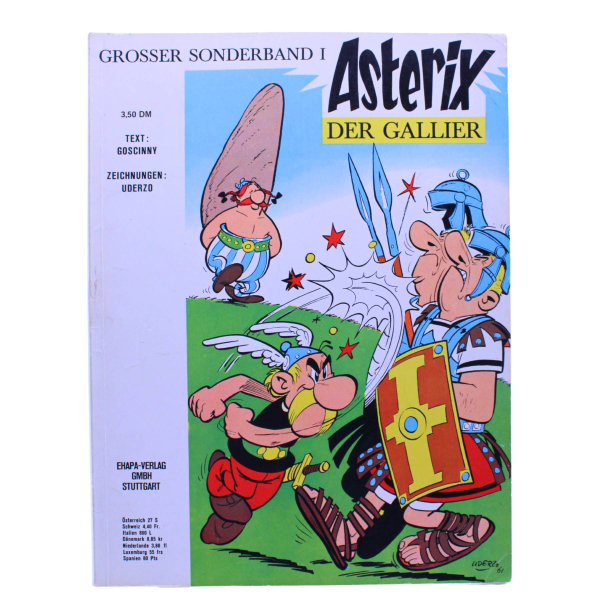 Asterix - grosser Comic Sonderband (Softcover) Nr. 1: Asterix der Gallier von Ehapa (3,50 DM Preisaufdruck)
